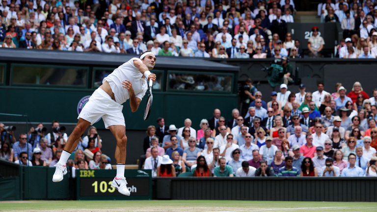 Federer történelmet írt, 8. Wimbledonját nyerte