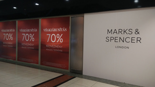 A hétvégén bezár a Marks&Spencer utolsó hazai üzlete