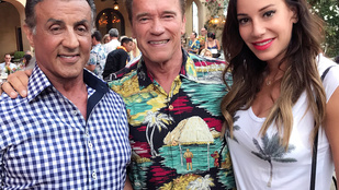 Vajna Tímea most Arnold Schwarzeneggerrel került mély, baráti viszonyba