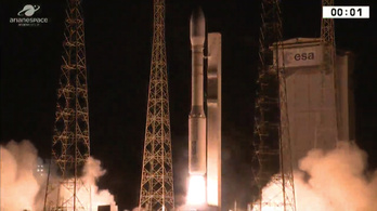 Két műholdat is pályára állított az európai rakéta