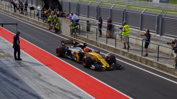 Kubica 4. hellyel tért vissza az F1-be a Hungaroringen
