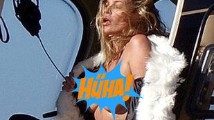 Kate Moss topless-helikopterezése több kérdést is felvet
