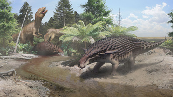 Még a 1,5 tonnás dinoszauruszoknak is álcázniuk kellett magukat