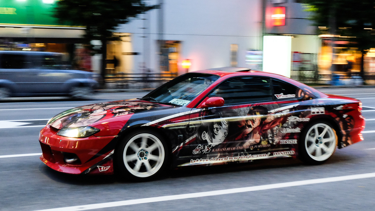Manga-dekós Nissan Silvia (200SX), rendesen megcsinálva