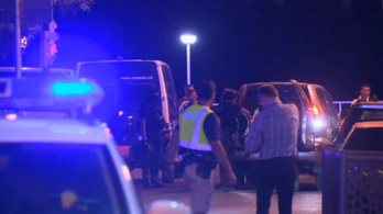 Videón az egyik cambrilsi támadó lelövése