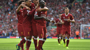 Kiütés: a Liverpool elintézte az Arsenalt a rangadón