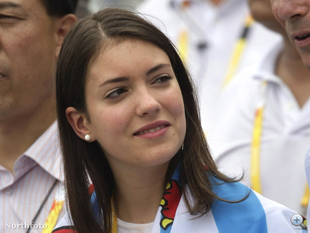 Alexandra hercegnő a pekingi olimpián