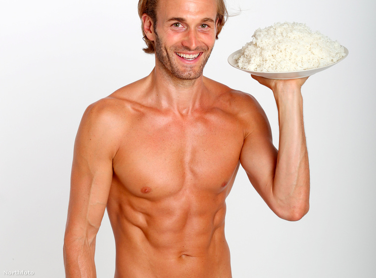 Brad Kroening egy férfimodell, a rizs pedig az az étel, amit naponta hat-hétszer fogyaszt.