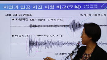 Újabb földrengés volt Észak-Koreában, a legutóbbi atomkísérlet közelében