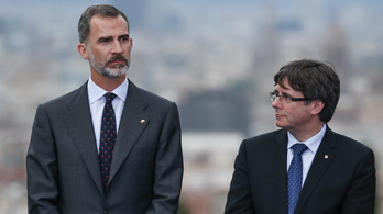 A katalán elnök beszólt a spanyol királynak