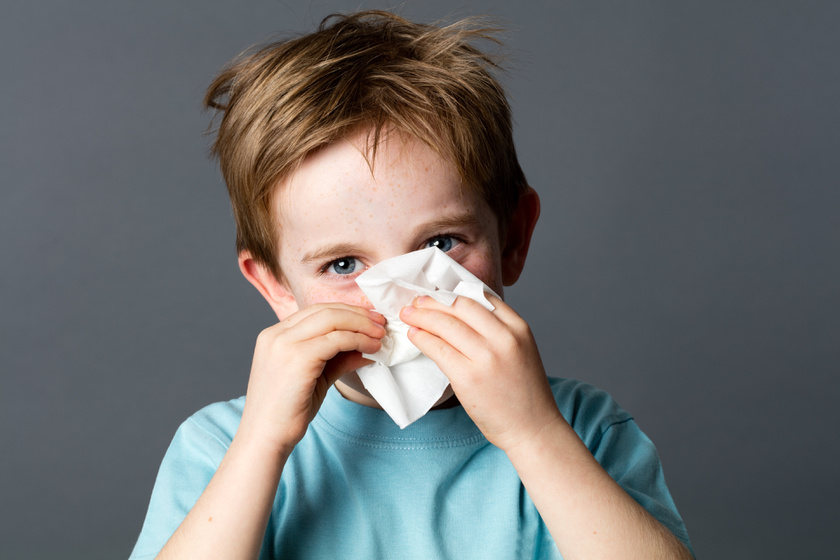 Így ismerd fel a rejtőzködő allergiát: nemcsak az őszi időtől tüsszöghet a gyerek