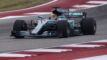 Hamilton félelmetes pályacsúccsal, Schumacher-rekordot döntve nyerte az amerikai időmérőt