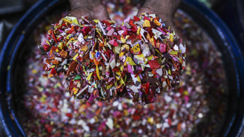 Műanyaghulladékból csinálnak utat Indiában