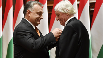 Orbán Viktor kitüntette Fekete Györgyöt