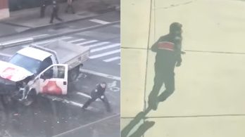 Videó készült a New York-i merénylő elfogásáról