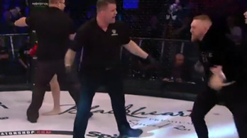 Conor McGregor nekiment az MMA-bírónak a ringben