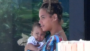 Friss fotók Beyoncé 5 hónapos ikreiről