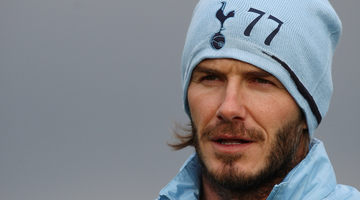 David Beckham már a Tottenhammel edz