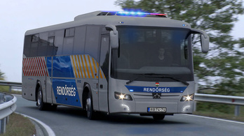 Magyar buszokat vásárolt a rendőrség