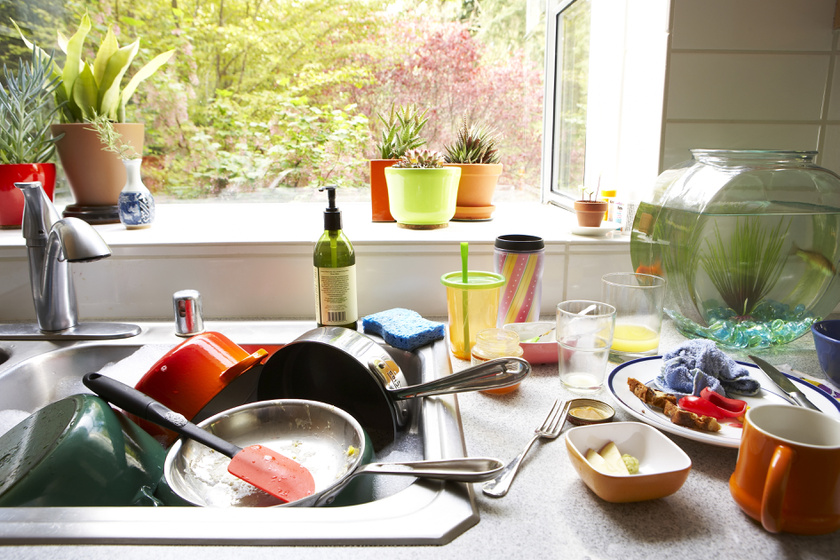 Piszkosak maradnak a konyhai eszközök néhány tisztítási hibától: könnyen kiküszöbölheted
