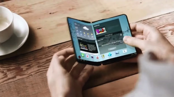A Samsung véletlenül megerősítette, hogy jön a hajtogatható mobilja