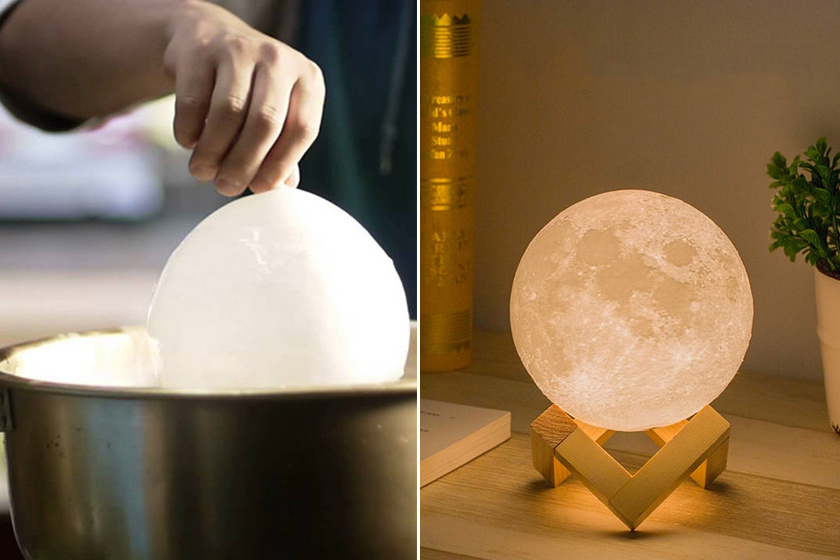 Gyönyörű holdfénylámpa saját kezűleg: igazi kincse lesz a szobának