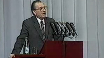 1988: Grósz fehérterrorral fenyeget