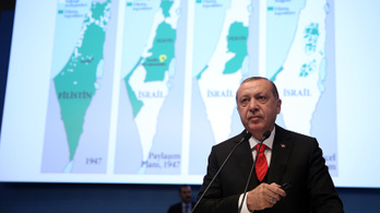 Erdogan: Jeruzsálem Palesztina fővárosa legyen!