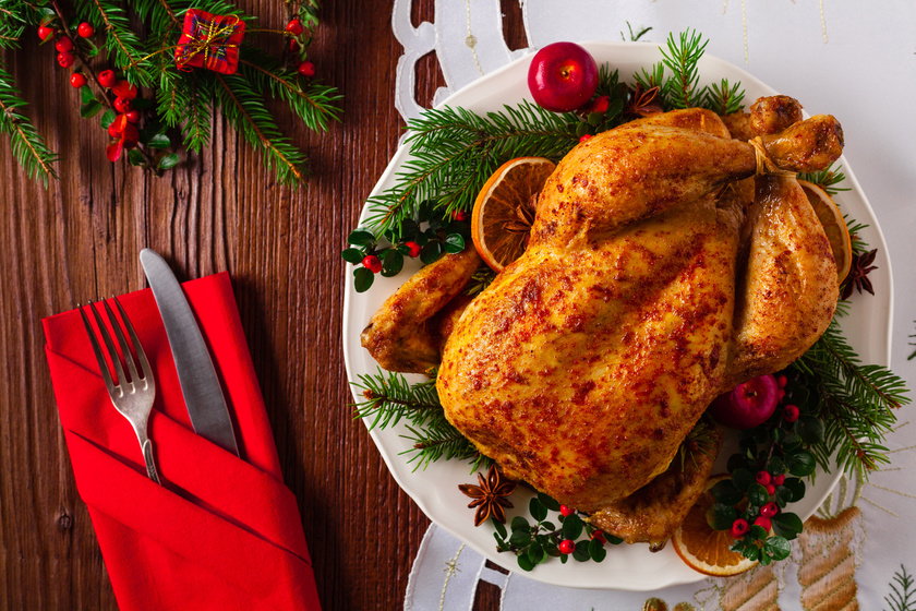 A klasszikus karácsonyi pulykasült receptje: így lesz omlós a húsa, ropogós a bőre