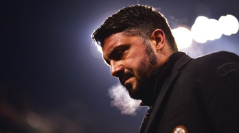 Így Gattuso se marad sokáig, nagyot égett a Milan