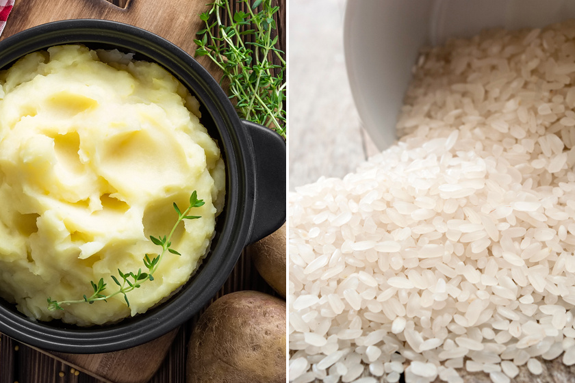 Mi hizlal jobban, a krumpli vagy a rizs? Elvégeztük a pontos összehasonlítást