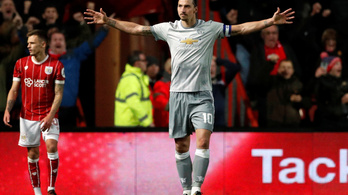 United-sokk és nyolc hónap után Ibra-gól a ligakupában