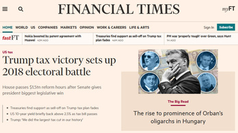 Orbánról és oligarcha barátairól ír a Financial Times