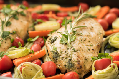 Egyedényes zöldséges csirkemell: ennél egyszerűbb már nem is lehetne