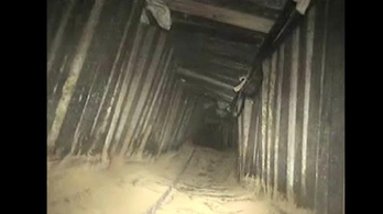 Kilométeres alagutat romboltak le Gáza és Egyiptom között az izraeliek