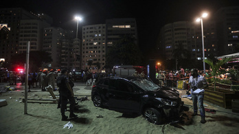 Járókelők közé hajtott egy autó a Copacabanán