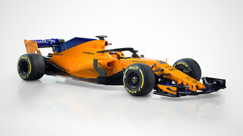 Narancs-kék lett a McLaren-Renault