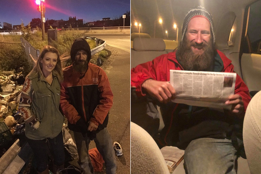 Hajléktalan, de ő adott: a lány nem gondolta volna, mi lesz a találkozás vége