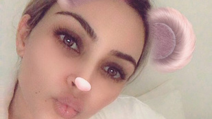 Kim Kardashian végre megmutatta újszülött kislányát