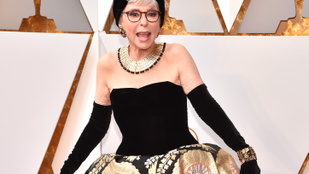 A 86 éves Rita Moreno ugyanabban a ruhában ment az Oscarra, mint 1962-ben