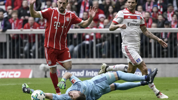 6-0-s Bayern-KO, Ribéry hülyét csinált a védelemből