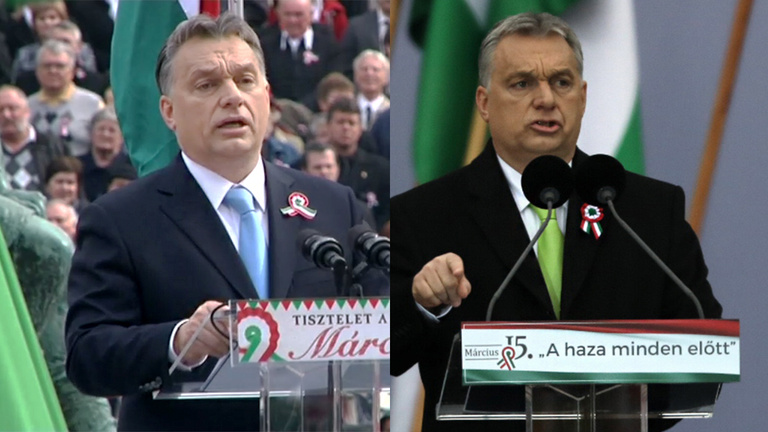 A 2014-es vagy az idei Orbán a harciasabb?