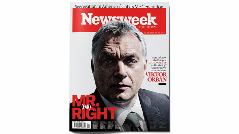 Orbán a Newsweek címlapján: Mr. Szélsőjobb