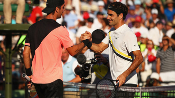 A világranglista 175. helyezettjétől kapott ki Roger Federer