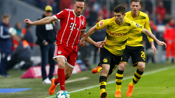 A Bayern München földbe döngölte a Dortmundot