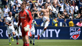 Ibrahimovic 35 méterről lőtt góllal kezdett az MLS-ben