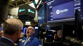 Mesésen indult a Spotify tőzsdei kereskedése