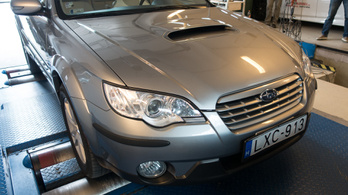Totalcar Erőmérő: Subaru Outback 2.0 diesel – 2008.