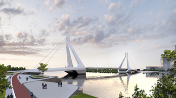 Bemutatták, milyen lehet az új budapesti híd