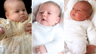 Katalin hercegné és Vilmos herceg gyermekei közül melyik volt a legcukibb újszülött?